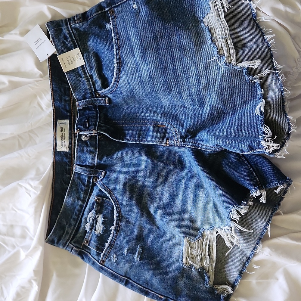 Abercrombie jean shorts